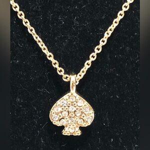 Kate Spade Gold Tag Necklace